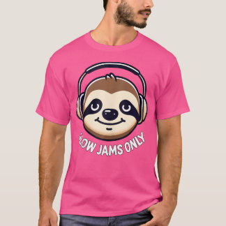 スロッおもしろいシュスロージャムのみRb音楽と動物の値リスト Tシャツ