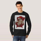 スロッおもしろいシュ椅子 Tシャツ (正面フル)