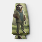 スロッおもしろいスゴルフプレーヤー ボトルクーラー (正面)