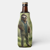 スロッおもしろいスゴルフプレーヤー ボトルクーラー (ボトル正面)