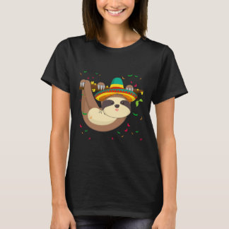 スロッおもしろいスシンコデマヨソンブレロ Tシャツ