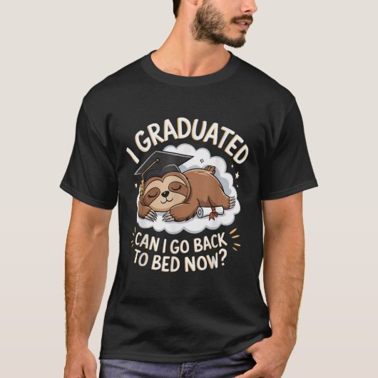 スロッおもしろいス卒業シャツ – I Graded Can I S Tシャツ (正面)