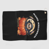 スロッおもしろいス祝ハロウィーン必須T-Sh ゴルフタオル (横)