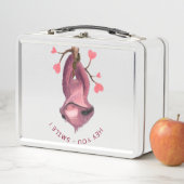 スロッおもしろいト付き金属ランチよくはしゃぐボックス – スマイル メタルランチボックス (インサイチュ)