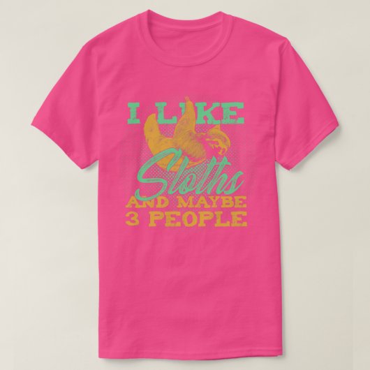 スロッおもしろいト動物愛好家ギフト Tシャツ (デザイン正面)