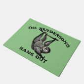 スロッつるスアウトテンプレート ドアマット (アングル)