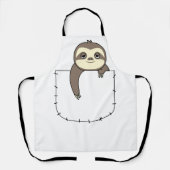 スロッぶら下がったスポケット エプロン (正面)