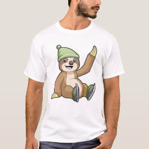 スロッスアットアイススケートで滑るウィズアイススケート Tシャツ