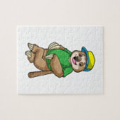 スロッスアットベースボールこうもり ジグソーパズル (横)