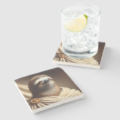 スロッスインエンシェントローマ ストーンコースター (横)