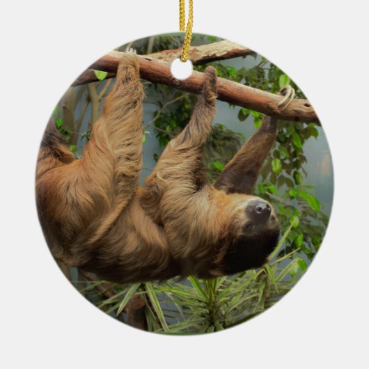 スロッスウェイティングフォーサンタオーナメント セラミックオーナメント (正面)