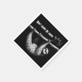 スロッスオンツリーブランチ付き引用文 スタンダードカクテルナプキン (角)