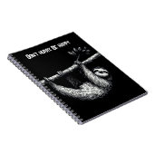 スロッスオンツリーブランチ付き引用文 ノートブック (右側)