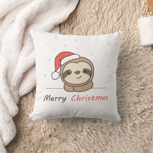 スロッスクリスマススノーアニマルズナマズ クッション (ブランケット)