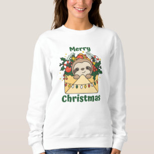 スロッスクリスマスレターアニマルズスナマズ スウェットシャツ