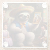 スロッスグランドパ ガラスコースター (裏面)