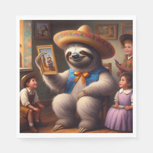 スロッスグランドパ スタンダードランチョンナプキン (正面)