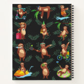 スロッスコンポジションノートブック横長 ノートブック (裏面)