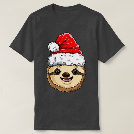 スロッスサンタクリスマスキッズボーイズ女の子のクリスマスギフト Tシャツ (デザイン正面)