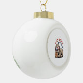 スロッスサンフラワー7月4日 セラミックボールオーナメント (左)