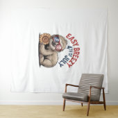 スロッスサンフラワー7月4日 タペストリー (インサイチュ(横))