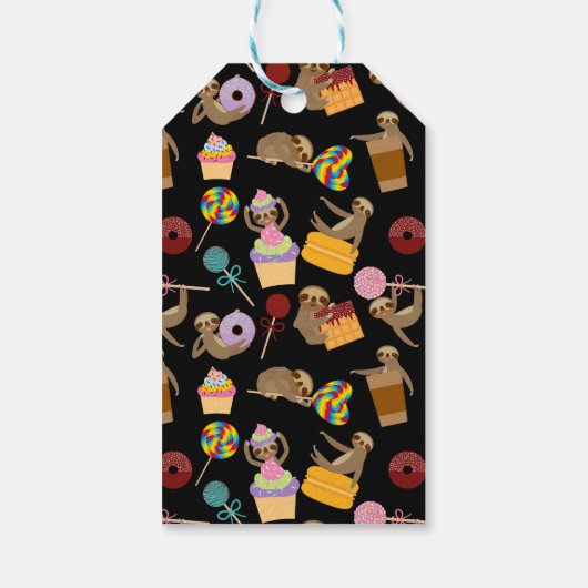 スロッススウィートトリートパターン ギフトタグ (裏面)