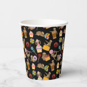 スロッススウィートトリートパターン 紙コップ (裏面)