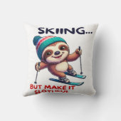 スロッススキーウィンタースポーツ クッション (裏面)