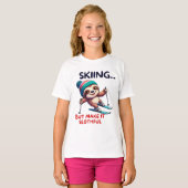 スロッススキーウィンタースポーツ Tシャツ (正面フル)