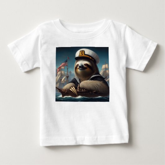 スロッスセーラー ベビーTシャツ (正面)