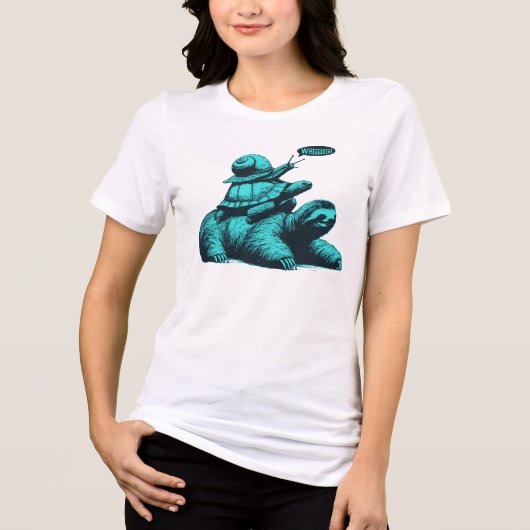 スロッスタートムニールシャツ トライブレンドＴシャツ (正面)