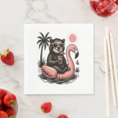 スロッスチームスロッスハイキングキャンプ スタンダードランチョンナプキン (インサイチュ)