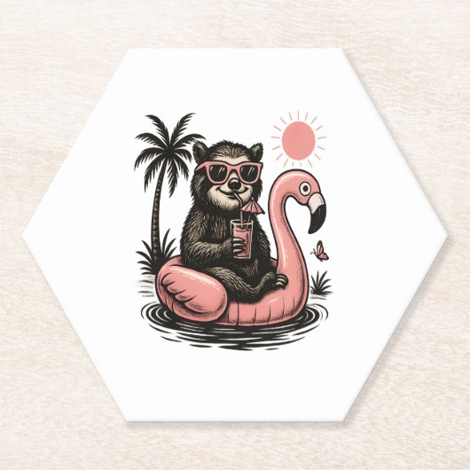 スロッスチームスロッスハイキングキャンプ ペーパーコースター (正面)