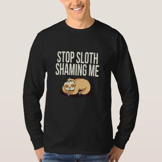 スロッストップシュShaming Me動物ユーモアペット5 Tシャツ (正面)