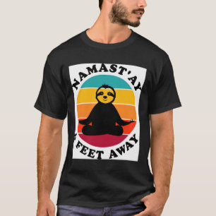 スロッスネックゲーターナマストアイ6足 遠くに Tシャツ