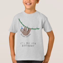 スロッスバースデーパーティーハットTシャツ Tシャツ
