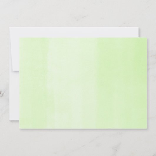 スロッスバーチャルベイビーシャワー男女兼用かわいい 招待状 (裏面)