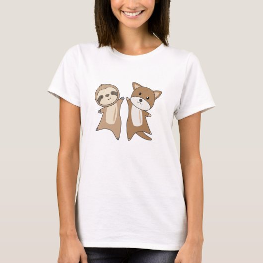 スロッスパピードッグ動物愛好家の子供 Tシャツ (正面)