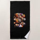 スロッスビューティフクラシックィルラズネスTシャツ ビーチタオル (正面)