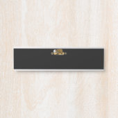 スロッスベイカー |可愛いおもしろいシェフ |調理師キッチンギフト サインプレート (正面)