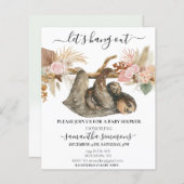 スロッスベビーシャワーボホ熱帯水彩 (正面/裏面)