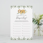 スロッスベビーシャワー推測おむつバッグ (スタンド正面)