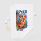 スロッスホットドッグ7月4日BBQ ゴルフタオル (インサイチュ)