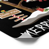 スロッスポールホリデーからクリスマスを祝う ポスター (角)