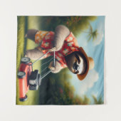 スロッスモーイング芝生 タペストリー (正面(横))