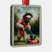 スロッスモーイング芝生 メタルオーナメント (右)