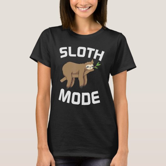 スロッスモードアクティブ遅延デザイン Tシャツ (正面)
