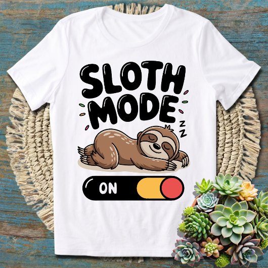 スロッスモードON – スロおもしろいース引用文 Tシャツ