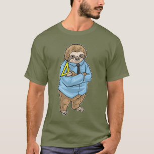 スロッス演算先生セットの正方形 Tシャツ