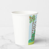 スロッス離れ迷路パズル誕生日紙カップ 紙コップ (右)